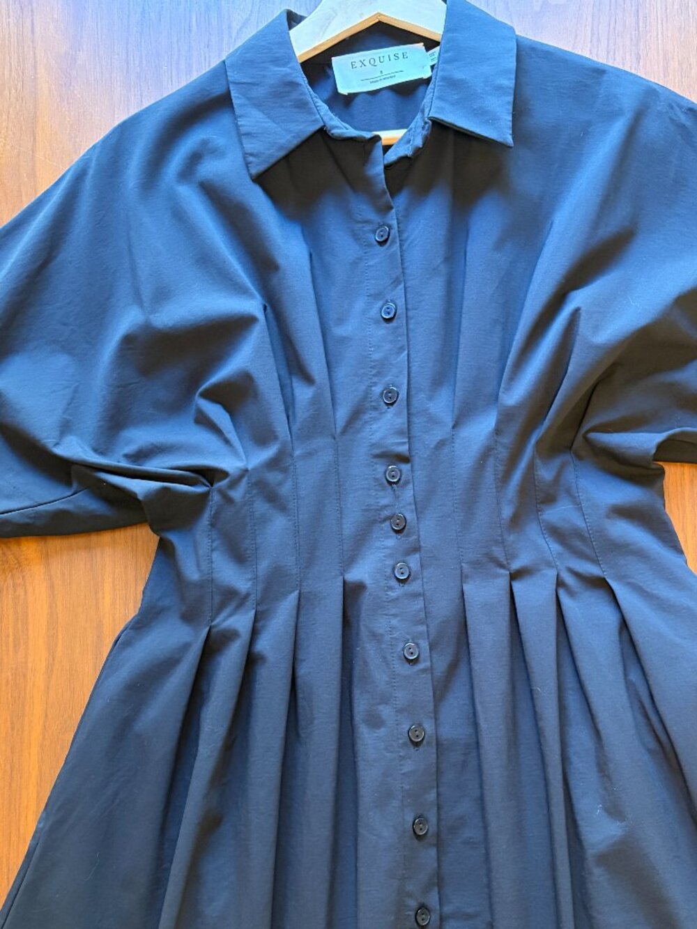 Anthropologie Tobie shirt Dress by Exquise size Small